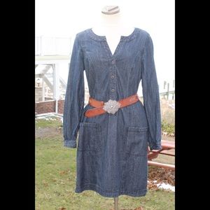 Jean Dress (Belt Not Included)